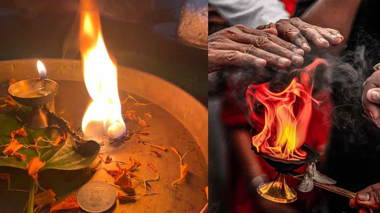 Hindu Rituals: ಆರತಿಯ ಸಮಯದಲ್ಲಿ ಕರ್ಪೂರ ಆರಿಹೋದರೆ ಅಶುಭವೇ? ಜ್ಯೋತಿಷ್ಯ ತಜ್ಞರು ಹೇಳುವುದೇನು? Hindu Rituals: ಆರತಿಯ ಸಮಯದಲ್ಲಿ ಕರ್ಪೂರ ಆರಿಹೋದರೆ ಅಶುಭವೇ? ಜ್ಯೋತಿಷ್ಯ ತಜ್ಞರು ಹೇಳುವುದೇನು?