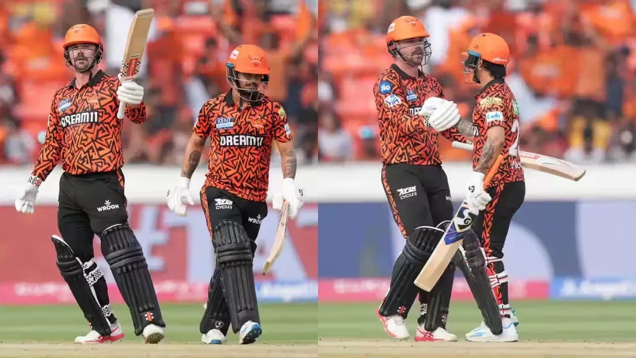 ಆದರೆ ಈ ಬಾರಿ ಪ್ರಚಂಡ ಬ್ಯಾಟಿಂಗ್ ಪ್ರದರ್ಶಿಸಿರುವ ಸನ್ರೈಸರ್ಸ್ ಹೈದರಾಬಾದ್ ದಾಂಡಿಗರು ಒಟ್ಟು 9 ಬಾರಿ 200+ ಸ್ಕೋರ್ಗಳಿಸಿದ್ದಾರೆ. ಈ ಮೂಲಕ ಐಪಿಎಲ್ ಇತಿಹಾಸದಲ್ಲೇ ಒಂದೇ ಸೀಸನ್ನಲ್ಲಿ ಅತೀ ಹೆಚ್ಚು ಬಾರಿ 200+ ಸ್ಕೋರ್ಗಳಿಸಿದ ಭರ್ಜರಿ ದಾಖಲೆ ನಿರ್ಮಿಸಿದ್ದಾರೆ. (PC: IPL)