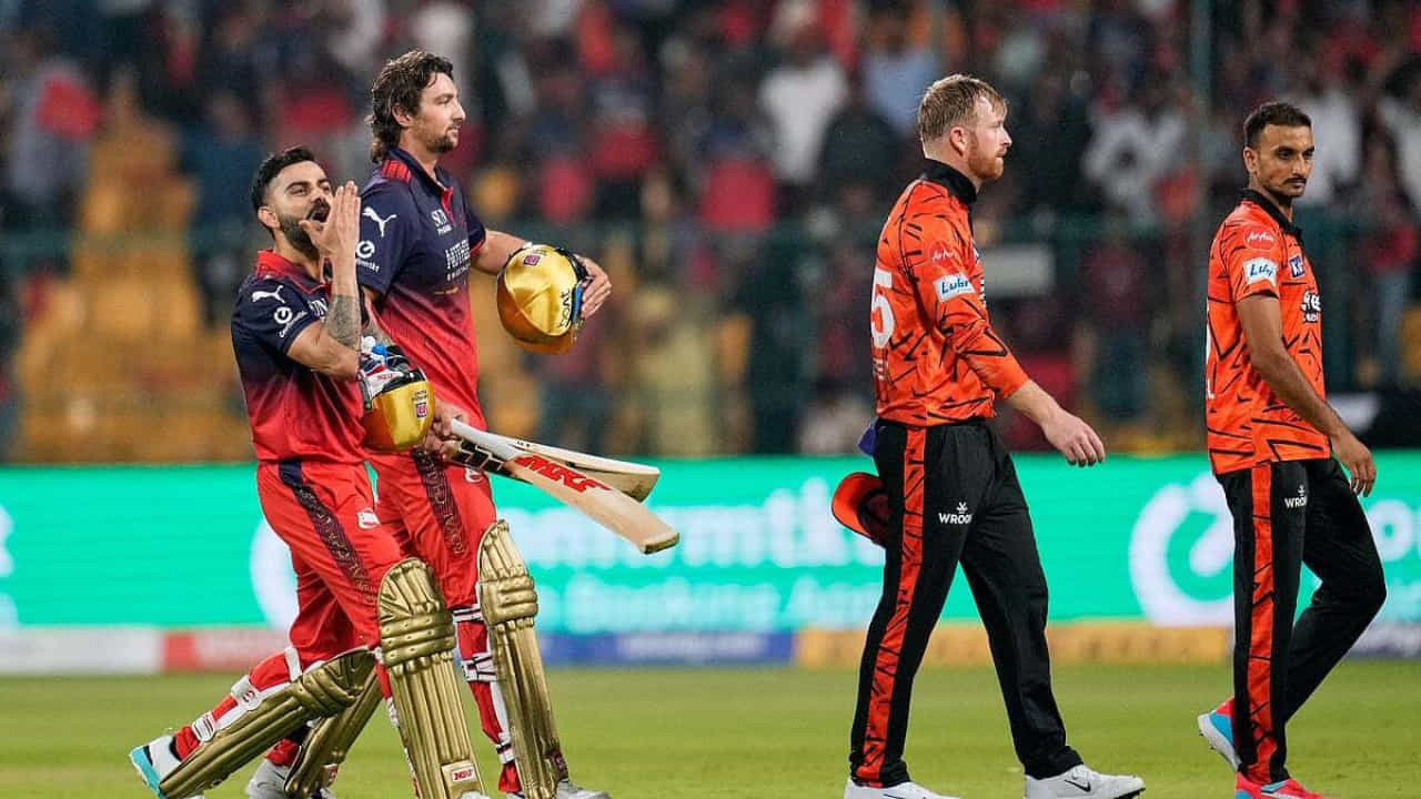 SRH vs RCB: ಕೊನೆಯ ಲೀಗ್ ಪಂದ್ಯದಲ್ಲಿ ಆರ್ಸಿಬಿಗೆ ಸನ್ರೈಸರ್ಸ್ ಎದುರಾಳಿ; ಪಂದ್ಯ ಎಷ್ಟು ಗಂಟೆಗೆ ಆರಂಭ? SRH vs RCB: ಕೊನೆಯ ಲೀಗ್ ಪಂದ್ಯದಲ್ಲಿ ಆರ್ಸಿಬಿಗೆ ಸನ್ರೈಸರ್ಸ್ ಎದುರಾಳಿ; ಪಂದ್ಯ ಎಷ್ಟು ಗಂಟೆಗೆ ಆರಂಭ?