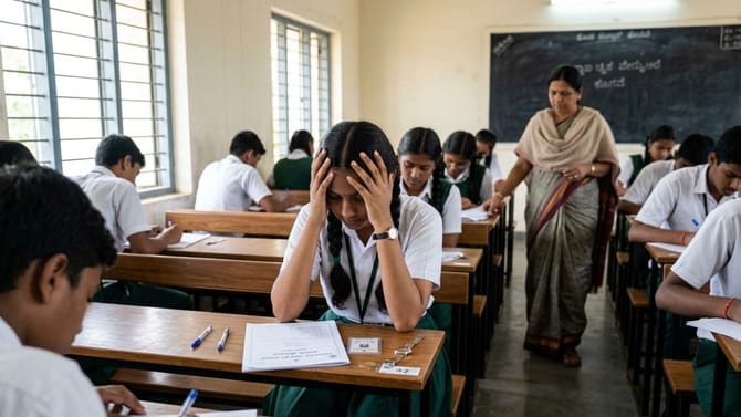 SSLC ಪರೀಕ್ಷೆ ವೇಳೆ ಕನ್ನಡದಲ್ಲಿಯೇ ವಿದ್ಯಾರ್ಥಿಗಳು ಫೇಲ್​​ ಆಗ್ತಿರೋದೇಕೆ?