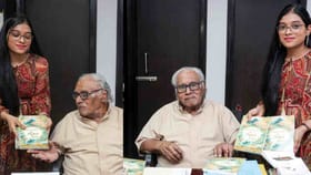 ಯುವ ಲೇಖಕಿಯ “ದಿ ಮಿಸ್ಟಿಕಲ್ ವೇವ್ಸ್” ಕೃತಿ ಬಿಡುಗಡೆ ಮಾಡಿದ CNR ರಾವ್