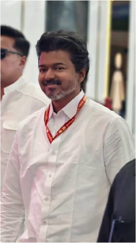 ದಳಪತಿ ವಿಜಯ್ ಮೊಗದಲ್ಲಿ ಗೆಲುವಿನ ಮಂದಹಾಸ