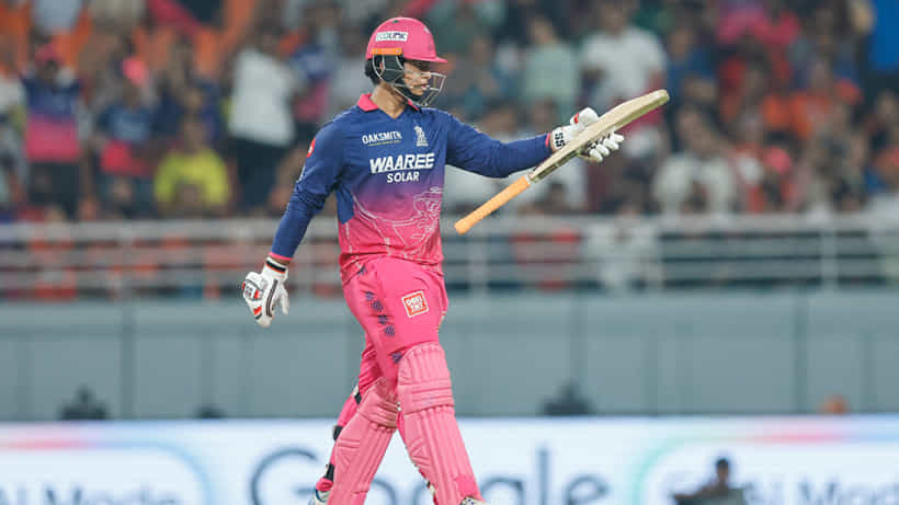 SRH vs RR: ಸಿಕ್ಸರ್ಗಳಿಂದಲೇ ಅರ್ಧಶತಕ ಚಚ್ಚಿದ ವೈಭವ್ ಸೂರ್ಯವಂಶಿ