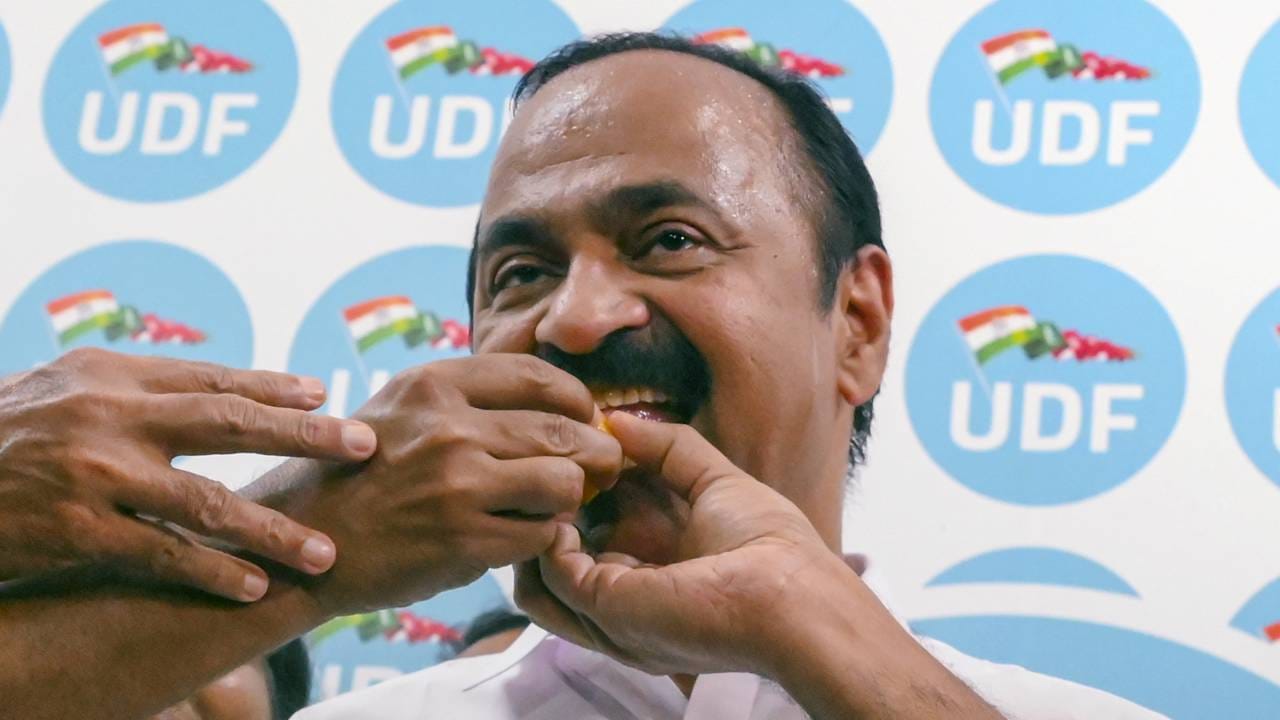 V.D. Satheesan, Kerala's new Chief Minister, discusses cabinet formation with leaders.