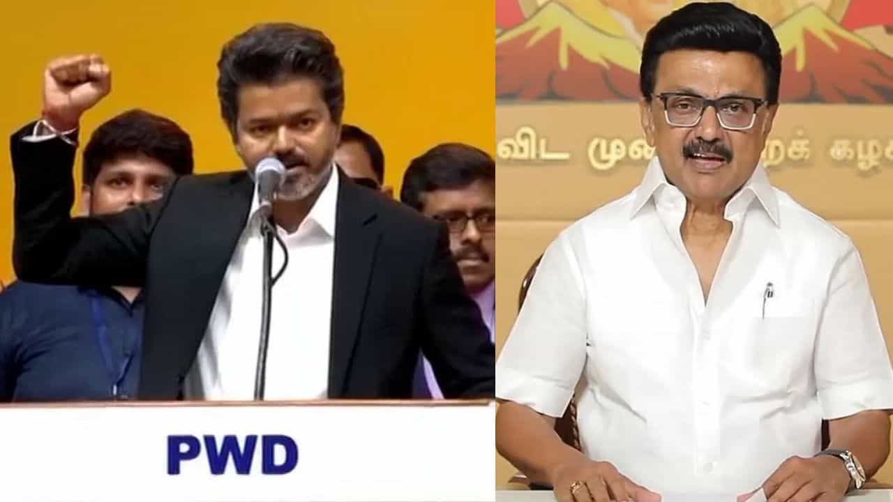 ತಮಿಳುನಾಡು ಸಾಲದ ಬಗ್ಗೆ ಆರೋಪಿಸಿದ್ದ ಮುಖ್ಯಮಂತ್ರಿ ವಿಜಯ್​​ ಮಾತಿಗೆ ಮಾಜಿ ಸಿಎಂ ಸ್ಟಾಲಿನ್​​ ಆಕ್ರೋಶ