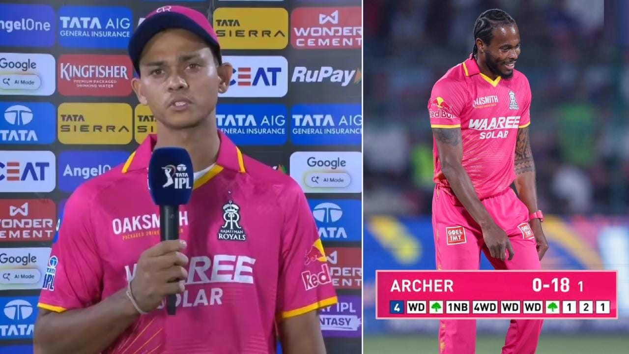 RR vs GT, IPL 2026: ಬೌಲಿಂಗ್ನಲ್ಲಿ ಫ್ಲಾಪ್ ಆದ ಜೋಫ್ರಾ ಆರ್ಚರ್: ಸೋಲಿನ ಬಳಿಕ ನಾಯಕ ಯಶಸ್ವಿ ಜೈಸ್ವಾಲ್ ಏನು ಹೇಳಿದ್ರು RR vs GT, IPL 2026: ಬೌಲಿಂಗ್ನಲ್ಲಿ ಫ್ಲಾಪ್ ಆದ ಜೋಫ್ರಾ ಆರ್ಚರ್: ಸೋಲಿನ ಬಳಿಕ ನಾಯಕ ಯಶಸ್ವಿ ಜೈಸ್ವಾಲ್ ಏನು ಹೇಳಿದ್ರು