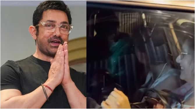 ಒಂದೇ ಕಾರಿನಲ್ಲಿ ಆಮಿರ್ ಖಾನ್ ಇಬ್ಬರು ಮಾಜಿ ಪತ್ನಿಯರು, ಭಾವಿ ಪತ್ನಿ ಪ್ರಯಾಣ