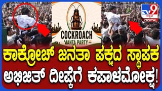 ಪ್ರತಿಭಟನೆ ವೇಳೆ ಕಾಕ್ರೋಜ್‌ ಪಾರ್ಟಿ ಸಂಸ್ಥಾಪಕನಿಗೆ ಕಪಾಳಮೋಕ್ಷ: ವಿಡಿಯೋ ವೈರಲ್‌
