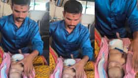 ಮೂರು ದಿನದ ಶಿಶುವಿಗೆ ದೇವರಾದ ಆ್ಯಂಬುಲೆನ್ಸ್ ಸಿಬ್ಬಂದಿ