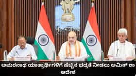 ಅಮರನಾಥ ಯಾತ್ರಾರ್ಥಿಗಳಿಗೆ ಹೆಚ್ಚಿನ ಭದ್ರತೆ ನೀಡಲು ಅಮಿತ್ ಶಾ ಆದೇಶ