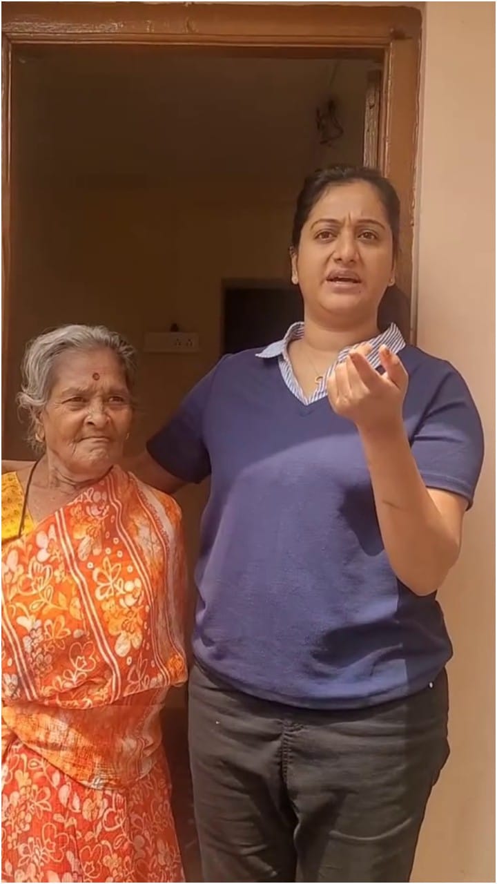 ಕಳೆದು ಹೋದ ಅಜ್ಜಿಗಾಗಿ ಧ್ವನಿ ಎತ್ತಿದ ಅಶ್ವಿನಿ ಗೌಡ