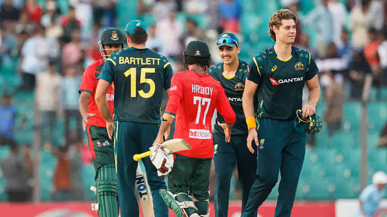 AUS vs BAN: ಬಾಂಗ್ಲಾದೇಶ ವಿರುದ್ಧದ ಟಿ20 ಸರಣಿಯನ್ನು ಕ್ಲೀನ್ ಸ್ವೀಪ್ ಮಾಡಿದ ಆಸ್ಟ್ರೇಲಿಯಾ
