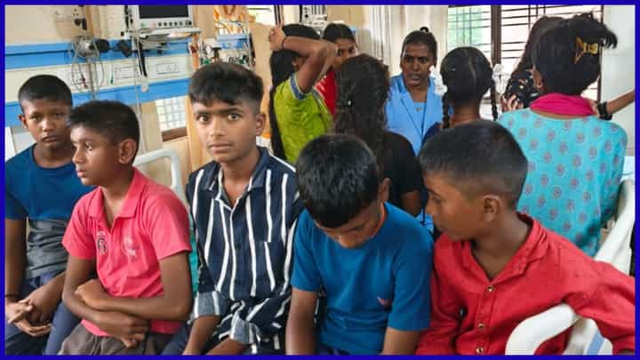 ಜೇನುಗೂಡಿಗೆ ಕಲ್ಲು ಎಸೆದ ಪರಿಣಾಮ ಹೆಜ್ಜೇನು ದಾಳಿ: ಉತ್ತರ ಕನ್ನಡ ಜಿಲ್ಲೆಯಲ್ಲಿ ಮೊರಾರ್ಜಿ ಶಾಲೆಯ 21ಕ್ಕೂ ಹೆಚ್ಚು ಮಕ್ಕಳು ಅಸ್ವಸ್ಥ ಜೇನುಗೂಡಿಗೆ ಕಲ್ಲು ಎಸೆದ ಪರಿಣಾಮ ಹೆಜ್ಜೇನು ದಾಳಿ: ಉತ್ತರ ಕನ್ನಡ ಜಿಲ್ಲೆಯಲ್ಲಿ ಮೊರಾರ್ಜಿ ಶಾಲೆಯ 21ಕ್ಕೂ ಹೆಚ್ಚು ಮಕ್ಕಳು ಅಸ್ವಸ್ಥ