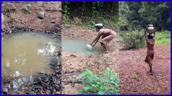 ಬೆಳ್ತಂಗಡಿಯ ಬೆಳಾಲು ಗ್ರಾಮದ ಜನರಿಗೆ ಕಲುಷಿತ ಗುಂಡಿ ನೀರೇ ಗತಿ