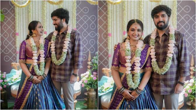 ಮದುವೆ ಆಗೋ ಹುಡುಗನ ಪರಿಚಯಿಸಿದ ದಿವ್ಯಾ ಗೌಡ; ಹೂ ಮುಡಿಸೋ ಶಾಸ್ತ್ರ