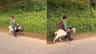 ಬೈಕ್ ಇಲ್ಲ, ಸೈಕಲ್ ಇಲ್ಲ, ಶಾಲೆಗೆ ಮೇಕೆ ಮೇಲೇರಿ ಹೊರಟ ಬಾಲಕ