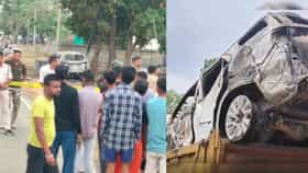 ಛತ್ತೀಸ್​ಗಢದಲ್ಲಿ ಬಿಜೆಪಿ ನಾಯಕನ ಕಾರಿಗೆ ಬೆಂಕಿ ಹಚ್ಚಿ ಕೊಲೆ