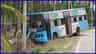 ಬೈಕ್​​​ಗೆ ಗುದ್ದಿ ನೇರವಾಗಿ ಅಡಿಕೆ ತೋಟಕ್ಕೆ ನುಗ್ಗಿದ KSRTC ಬಸ್
