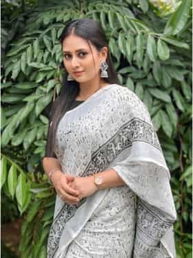 ಸೀರೆಲಿ ಮಿಂಚಿದ ನಟಿ ಆಶಿಕಾ ರಂಗನಾಥ್ 