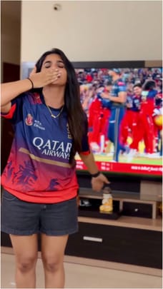 ಆರ್​​ಸಿಬಿ ಕಪ್ ಗೆದ್ದಿದ್ದನ್ನು ಎಂಜಾಯ್ ಮಾಡಿದ ದಿವ್ಯಾ
