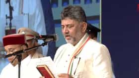 ಕರ್ನಾಟಕದ 25ನೇ ಸಿಎಂ ಆಗಿ ಡಿಕೆಶಿ ಪ್ರಮಾಣವಚನ