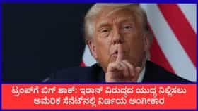 ಇರಾನ್ ವಿರುದ್ಧದ ಯುದ್ಧ ನಿಲ್ಲಿಸಲು ಅಮೆರಿಕ ಸೆನೆಟ್‌ನಲ್ಲಿ ನಿರ್ಣಯ ಅಂಗೀಕಾರ