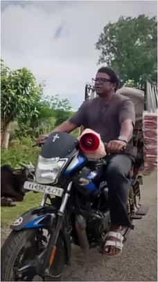 ಬೈಕ್​​ನಲ್ಲಿ ಸುತ್ತಾಟ ನಡೆಸಿದ ದುನಿಯಾ ವಿಜಯ್