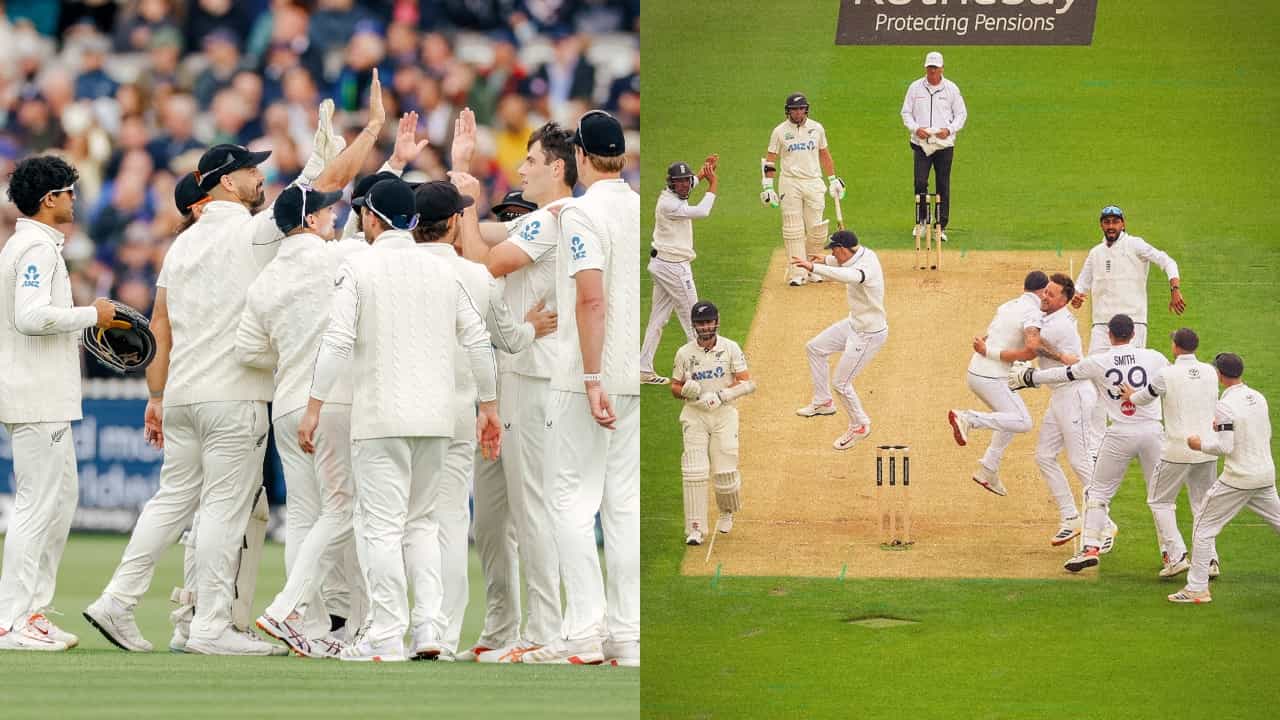 ENG vs NZ: 140 ರನ್​ಗೆ ಆಂಗ್ಲರನ್ನು ಕಟ್ಟಿಹಾಕಿ ಅದಕ್ಕಿಂತ ಕಡಿಮೆ ಮೊತ್ತಕ್ಕೆ ಆಲೌಟ್ ಆದ ಕಿವೀಸ್