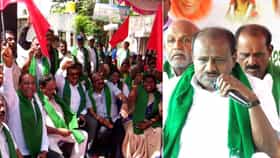 ಟೌನ್​​ಶಿಪ್ ವಿವಾದ: ಕುಮಾರಸ್ವಾಮಿ ಹಣ ಕೊಟ್ಟ ಹೊರಗಿನವರನ್ನ ಕರೆಸಿದ್ರಾ?