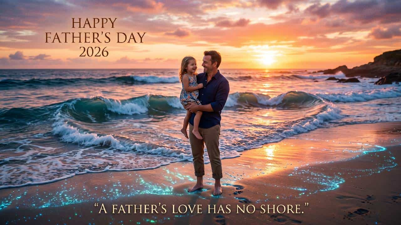 Happy Father’s Day 2026: ನಿಮ್ಮ ಜೀವನದ ಸೂಪರ್ ಹೀರೋಗೆ ಈ ರೀತಿ ಫಾದರ್ಸ್ ಡೇ ಶುಭಾಶಗಳನ್ನು ತಿಳಿಸಿ Happy Father’s Day 2026: ನಿಮ್ಮ ಜೀವನದ ಸೂಪರ್ ಹೀರೋಗೆ ಈ ರೀತಿ ಫಾದರ್ಸ್ ಡೇ ಶುಭಾಶಗಳನ್ನು ತಿಳಿಸಿ