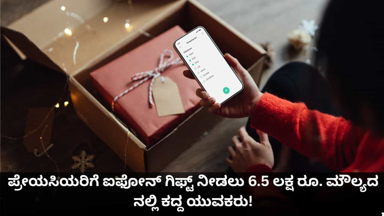 ಪ್ರೇಯಸಿಯರಿಗೆ ಐಫೋನ್ ಗಿಫ್ಟ್ ನೀಡಲು 6.5 ಲಕ್ಷ ರೂ. ಮೌಲ್ಯದ ನಲ್ಲಿ ಕದ್ದ ಯುವಕರು!