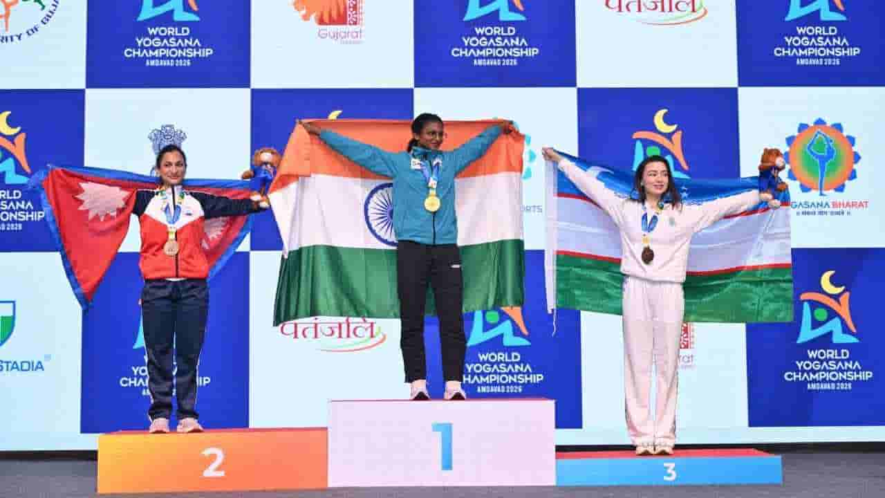 ವಿಶ್ವ ಯೋಗಾಸನ ಚಾಂಪಿಯನ್ಶಿಪ್ನಲ್ಲಿ ಮುಂದುವರಿದ ಭಾರತದ ಪ್ರಾಬಲ್ಯ: ಚಿನ್ನದ ಪದಕ ಗೆದ್ದ ಹೀನಾ ರಾಜಗೋರ್!