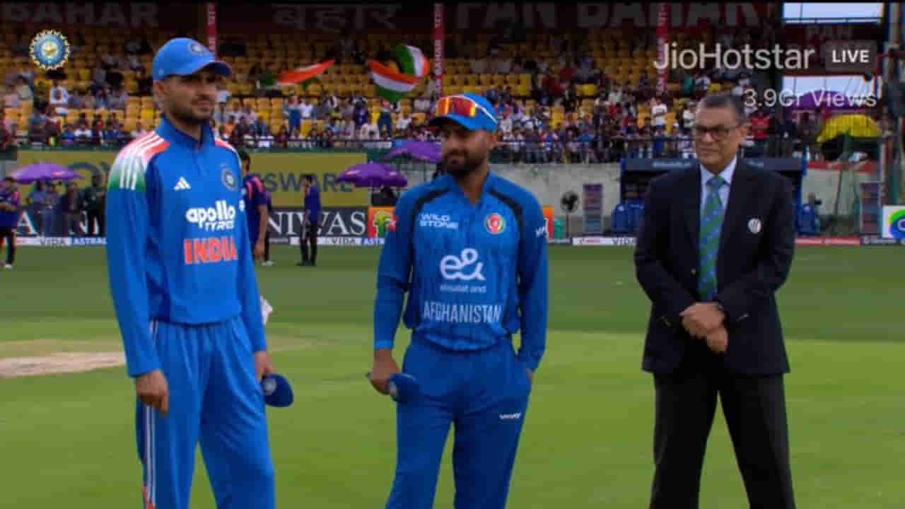 IND vs AFG: 25 ಓವರ್ಗಳ ಪಂದ್ಯ; ಟಾಸ್ ಗೆದ್ದ ಗಿಲ್, ಟೀಂ ಇಂಡಿಯಾ ಪರ ಇಬ್ಬರ ಪಾದಾರ್ಪಣೆ