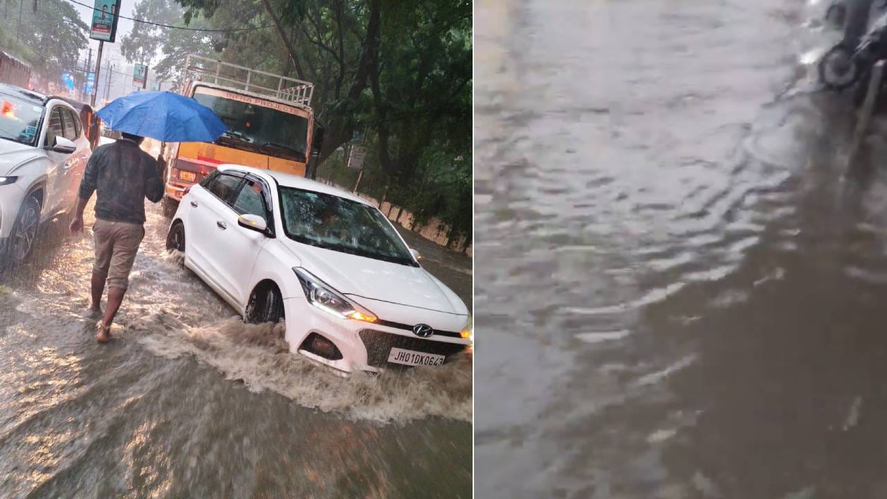 ಇನ್ನು ನಗರದ ಕೆಇಬಿ ಜಂಕ್ಷನ್ನಿಂದ ಹೆಣ್ಣೂರು ಕಡೆಗೆ, ವರ್ತೂರು ಕೋಡಿಯಿಂದ ವೈಟ್ಫೀಲ್ಡ್ ಕಡೆಗೆ, ಹೆಗಡೆ ನಗರದಿಂದ ಥಣಿಸಂದ್ರ ಕಡೆಗೆ, ಮಡಿವಾಳ ಅಯ್ಯಪ್ಪ ಅಂಡರ್ ಪಾಸ್ನಿಂದ ಮಡಿವಾಳ ಪಿಎಸ್ ಕಡೆಗೆ, ಸಿದ್ದಾಪುರದಿಂದ ವಿಬ್ಗ್ಯೋರ್ ಯು-ಟರ್ನ್ ಕಡೆಗೆ, ಬಿ-ನಾರಾಯಣಪುರದಿಂದ ನಗರದ ಕಡೆಗೆ ಮತ್ತು ಫೀನಿಕ್ಸ್ ಮಾಲ್ ಮಹದೇವಪುರ ದಿಂದ ಹೂಡಿ ಕಡೆಗಳಲ್ಲಿ ರಸ್ತೆಯಲ್ಲಿ ಮಳೆ ನೀರು ನಿಂತಿರುವುದರಿಂದ ಸಂಚಾರ ದಟ್ಟಣೆ ಉಂಟಾಗಿದೆ. (image credit blrcitytraffic)