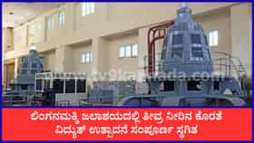 ಲಿಂಗನಮಕ್ಕಿ ಜಲಾಶಯದಲ್ಲಿ ತೀವ್ರ ನೀರಿನ ಕೊರತೆ: ವಿದ್ಯುತ್ ಉತ್ಪಾದನೆ ಸಂಪೂರ್ಣ ಸ್ಥಗಿತ