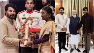 ‘ಪದ್ಮಭೂಷಣ’ ಸ್ವೀಕರಿಸಿ ಪ್ರಧಾನಿ ಮೋದಿ ಭೇಟಿ ಮಾಡಿದ ಮಲಯಾಳಂ ನಟ ಮಮ್ಮುಟ್ಟಿ