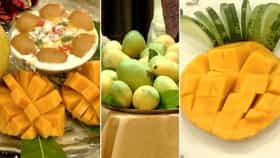 ಶಿವಮೊಗ್ಗದಲ್ಲಿ ಮಾವಿನ ಖಾದ್ಯಗಳ ಸ್ಪರ್ಧೆ: ಕೈಚಳಕ ತೋರಿಸಿದ ಮಹಿಳೆಯರು
