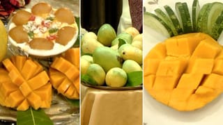 ಶಿವಮೊಗ್ಗದಲ್ಲಿ ವಿಶಿಷ್ಟ ಮಾವಿನ ಖಾದ್ಯಗಳ ಸ್ಪರ್ಧೆ: ಕೈಚಳಕ ತೋರಿಸಿದ ಮಹಿಳೆಯರು; ಇಲ್ಲಿವೆ ಫೋಟೋಸ್​