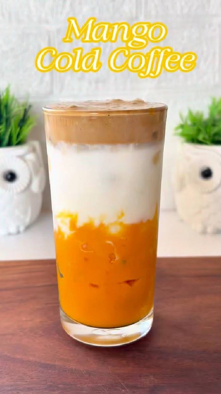 ಮ್ಯಾಂಗೋ ಕೋಲ್ಡ್‌ ಕಾಫಿ; ರೆಸಿಪಿ ಇಲ್ಲಿದೆ