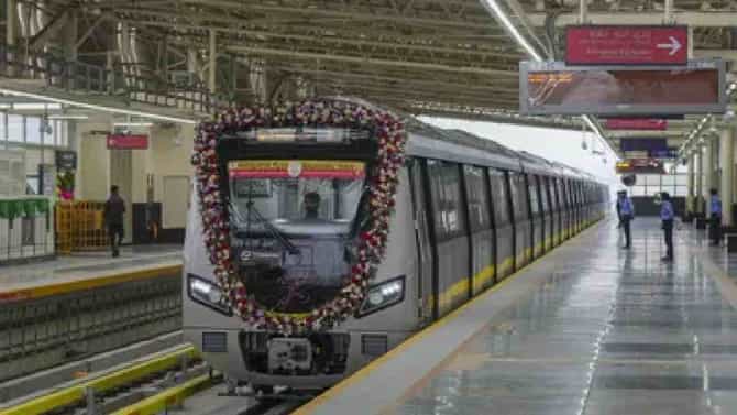 ಯೆಲ್ಲೋ ಲೈನ್ ಮೆಟ್ರೋ ಪ್ರಯಾಣಿಕರಿಗೆ ಗುಡ್​ನ್ಯೂಸ್