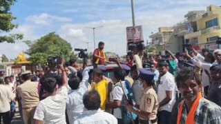 ತೀವ್ರ ಸ್ವರೂಪ ಪಡೆದ ಚಪ್ಪಲಿ ಎಸೆತ ಪ್ರಕರಣ: ಕಾಂಗ್ರೆಸ್ ಶಾಸಕ ಪ್ರದೀಪ್ ಈಶ್ವರ್ ಪರ ನಿಂತ ಅಹಿಂದ