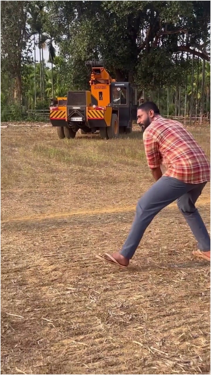 ಶೂಟ್ ಮಧ್ಯೆ ಕ್ರಿಕೆಟ್ ಆಡಿದ ಪ್ರಜ್ವಲ್ ದೇವರಾಜ್