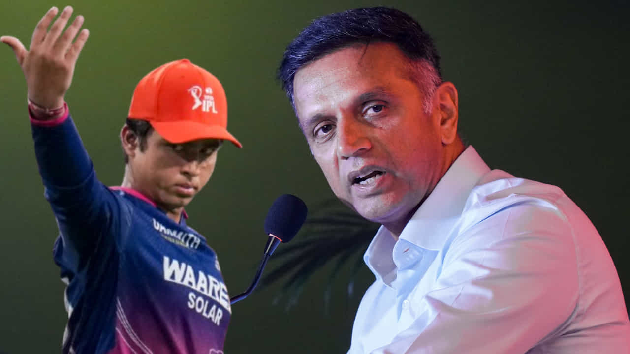 ವೈಭವ್ ಮಾತ್ರ ಅಲ್ಲ, ನಮ್ ಹುಡುಗ್ರು ಆಡ್ತಾರೆ; ಯೂನಿವರ್ಸಲ್ ಬೇಬಿ ಬಾಸ್ ಬಗ್ಗೆ ದ್ರಾವಿಡ್ ಮಾತು ವೈಭವ್ ಮಾತ್ರ ಅಲ್ಲ, ನಮ್ ಹುಡುಗ್ರು ಆಡ್ತಾರೆ; ಯೂನಿವರ್ಸಲ್ ಬೇಬಿ ಬಾಸ್ ಬಗ್ಗೆ ದ್ರಾವಿಡ್ ಮಾತು