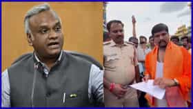 ಪ್ರಿಯಾಂಕ ಖರ್ಗೆ ಅವರೇ ಇದು ಸರಿಯಲ್ಲ: ‘ನಾನು ಬಂದಿರೋದು ಮಂತ್ರಾಲಯಕ್ಕೆ, ನೀವ್ಯಾಕೆ ತಡೀತಿದ್ದೀರಿ?’: ಪುನೀತ್ ಕೆರೆಹಳ್ಳಿ ಗರಂ