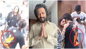 ಶಿವಾಜಿ ಚಿತ್ರವಿರುವ ಟಿ-ಶರ್ಟ್ ಧರಿಸಿ ಪಾರ್ಟಿ ಮಾಡಿದ ನಟ ರಿತೇಶ್ ದೇಶ್‌ಮುಖ್