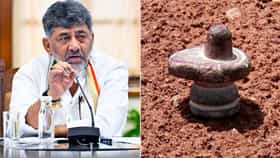 ಕೊಪ್ಪಳದಲ್ಲಿ ಪತ್ತೆಯಾದ ಶಿವಲಿಂಗಕ್ಕೂ ಸಿಎಂ ಡಿಕೆ ಶಿವಕುಮಾರ್​​ಗೂ ಲಿಂಕ್