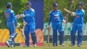 ವೈಭವ್ ಸಿಡಿಲಬ್ಬರ: ಬೃಹತ್ ಮೊತ್ತ ಪೇರಿಸಿದ ಟೀಮ್ ಇಂಡಿಯಾ