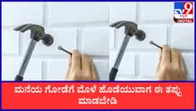 ಮನೆಯ ಗೋಡೆಗೆ ಮೊಳೆ ಹೊಡೆಯುವಾಗ ಈ ತಪ್ಪು ಮಾಡಬೇಡಿ; ವಾಸ್ತು ಸಲಹೆ ಇಲ್ಲಿದೆ