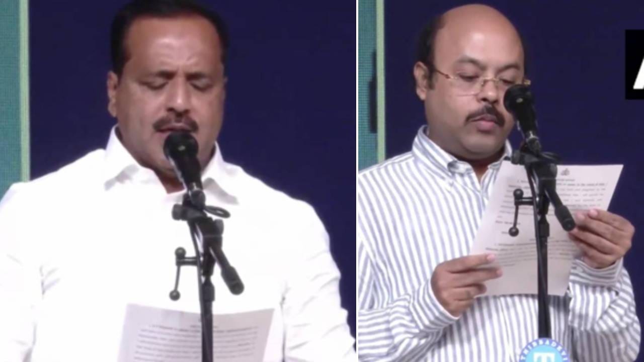 ಇನ್ನು ಯು.ಟಿ.ಖಾದರ್ ದೇವರ ಹೆಸರಿನಲ್ಲಿ ಪ್ರಮಾಣ ವಚನ ಸ್ವೀಕಾರಿಸಿದ್ದು, ಯತೀಂದ್ರ ಸಿದ್ದರಾಮಯ್ಯ ಸಂವಿಧಾನದ ಹೆಸರಿನಲ್ಲಿ ಅಧಿಕಾರ ವಹಿಸಿಕೊಂಡರು. 
