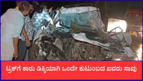 ಟ್ರಕ್‌ಗೆ ಕಾರು ಡಿಕ್ಕಿಯಾಗಿ ಒಂದೇ ಕುಟುಂಬದ ಐವರು ಸಾವು